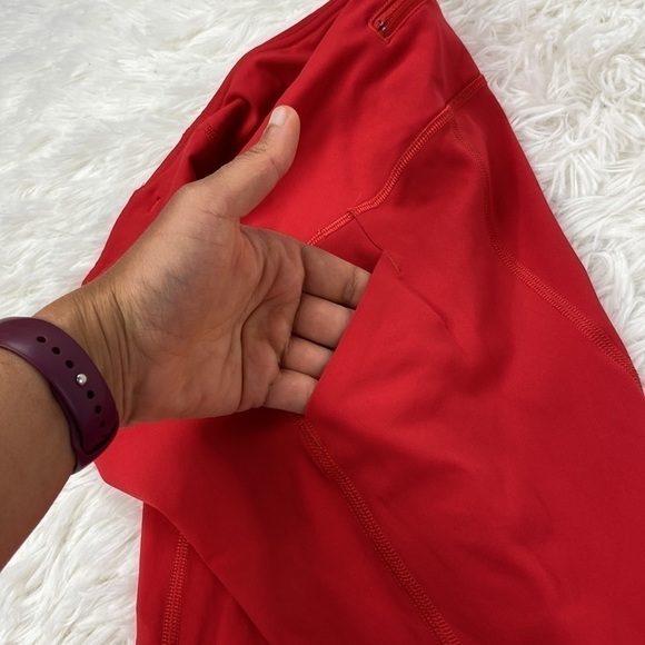 Lululemon Pace Rival Crop *Full-On Luxtreme 22" True Red - Picture 5 of 7